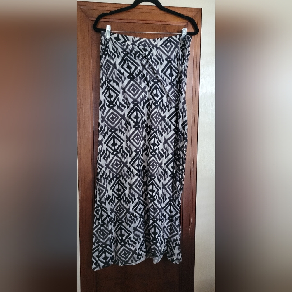 NWT Women's Bobbie Brooks 2X Maxi Skirt Elastic Waist #1